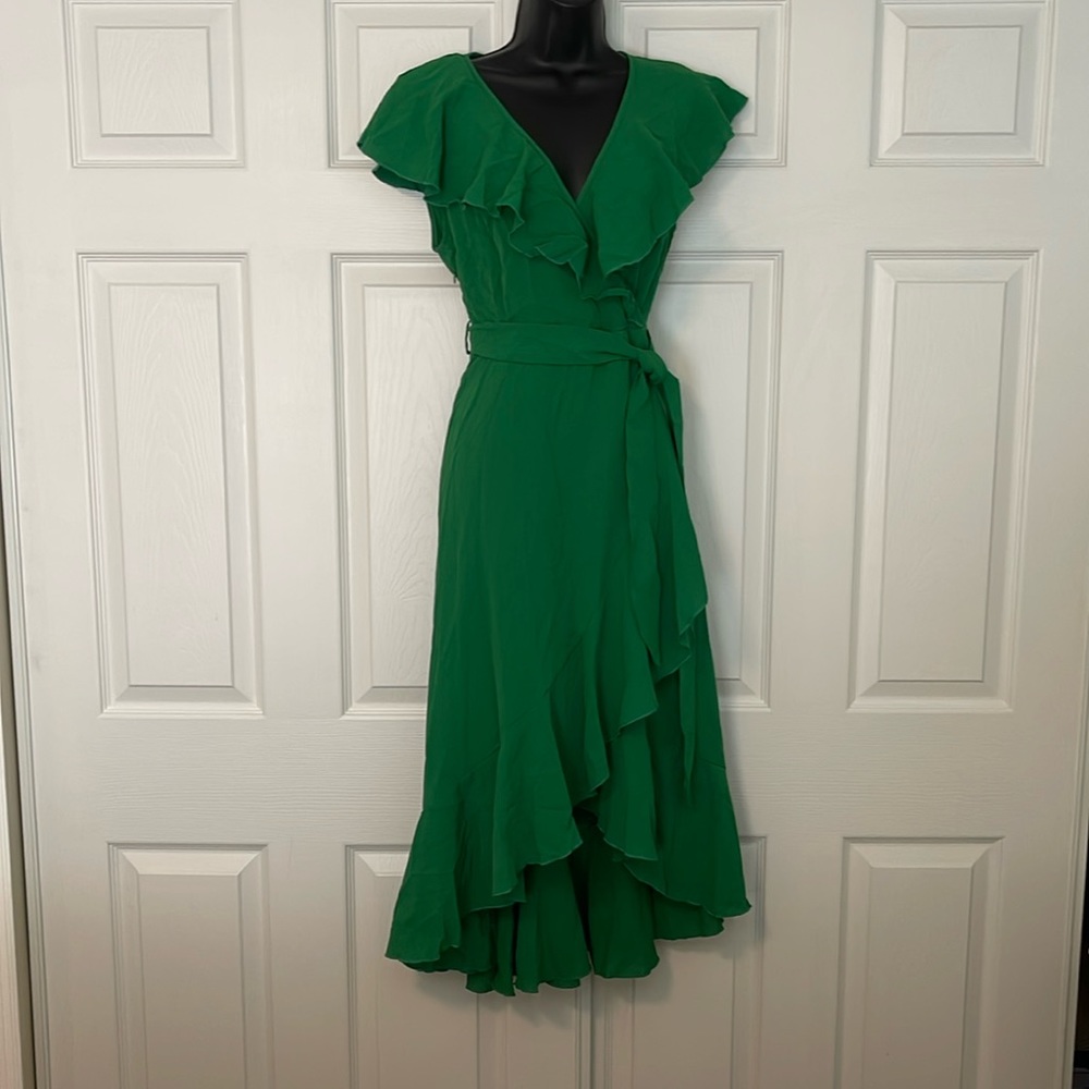 Kara & Kate green dress NWT